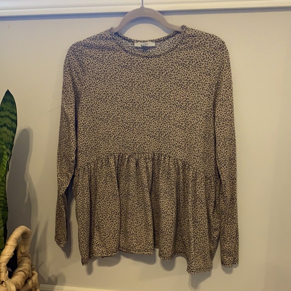 Long-sleeve leopard print shirt - Picture 3 of 4